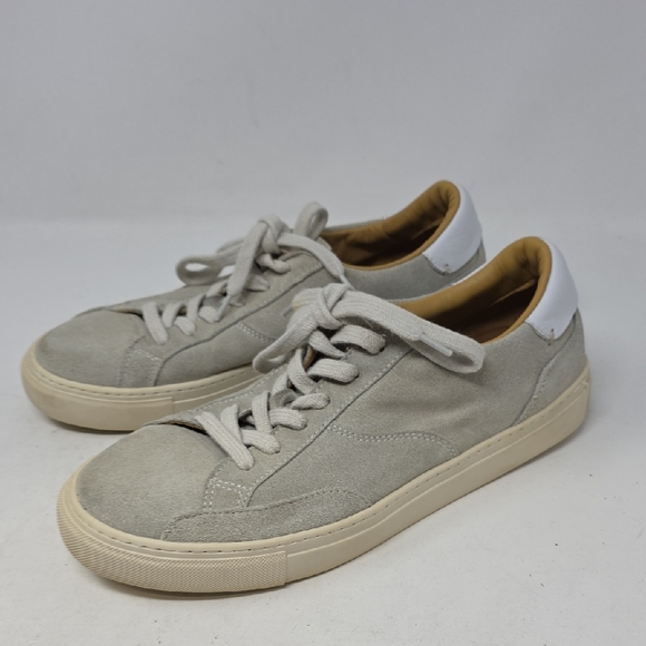 Soludos Ibiza Men's Casual Suede Sneakers - Gray Size 8 - Picture 1 of 7